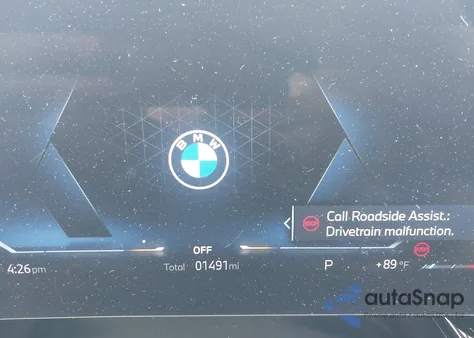 2025 BMW X1 xDrive28I из США, поврежденный, VIN WBX73EF09S5133455